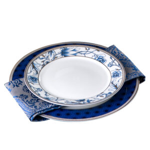 Yucca Side Plate Set Bone China Dish 2 Pieces