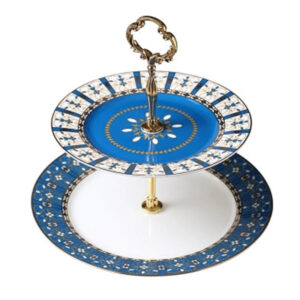 Time Cupcake Stand Bone China Tiered Serving Tray